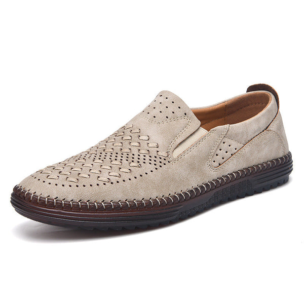 Mitchell Shoes Men's Handmade Cowhide Upper Loafers