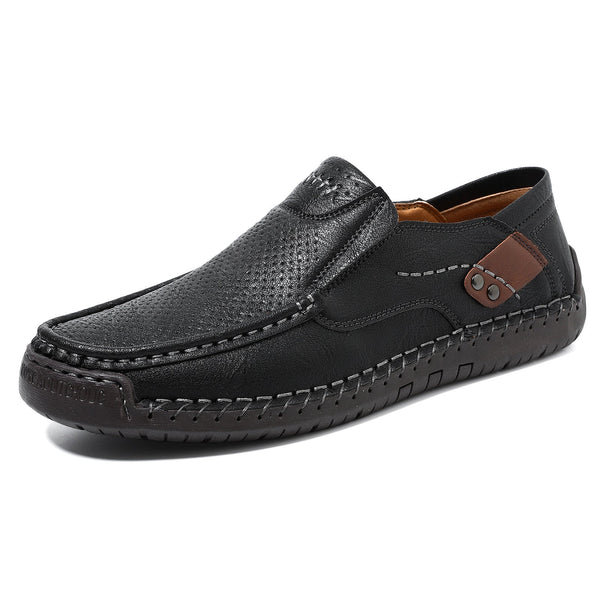 Mitchell Shoes Men's Handmade Cutout Loafers