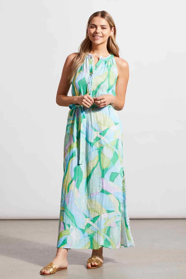 Halter Neck Maxi Dress